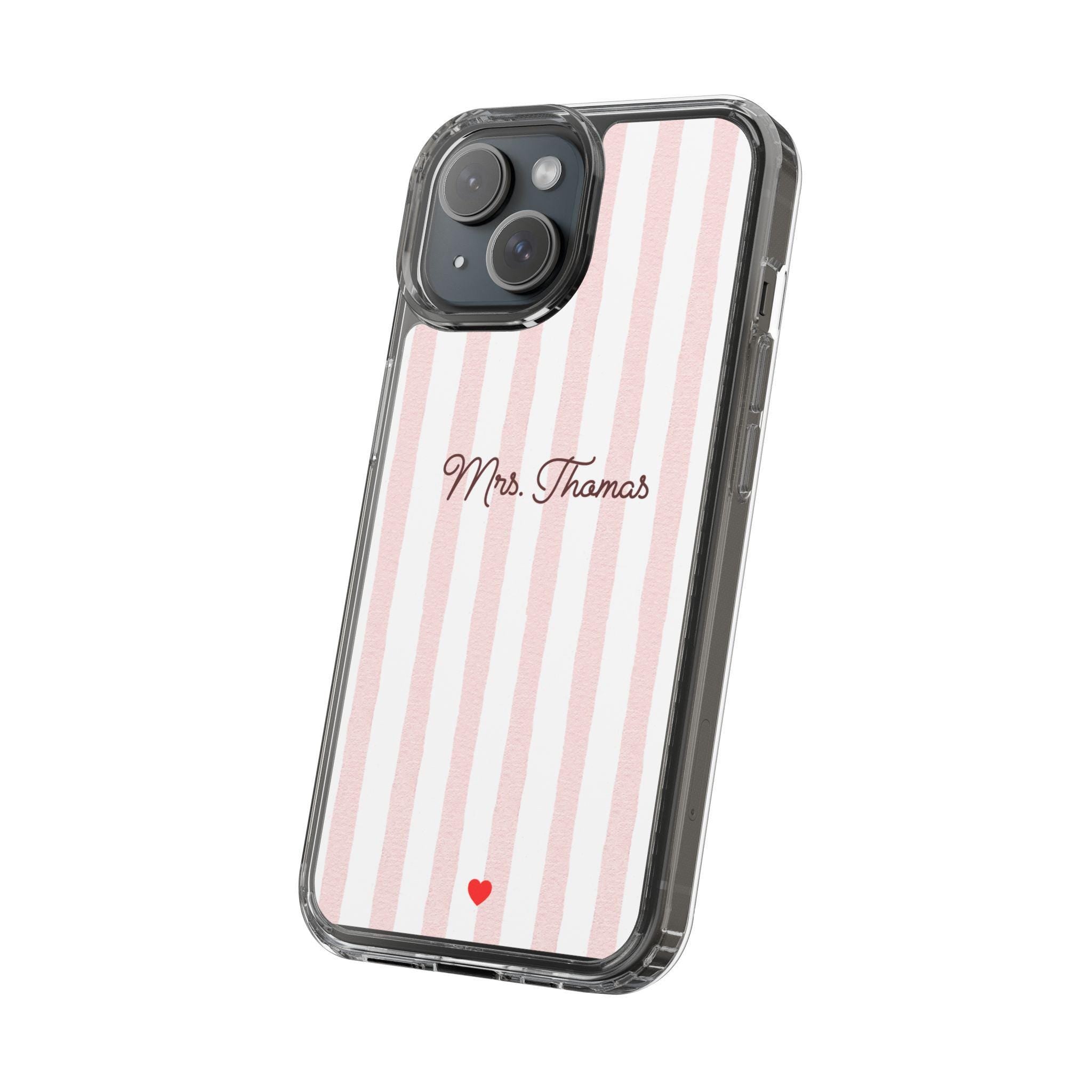 Custom Mrs. Phone Case - iPhone Case - Models 12 to 17