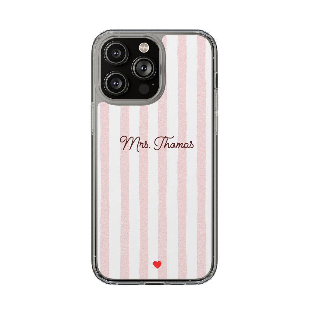 Custom Mrs. Phone Case - iPhone Case - Models 12 to 17