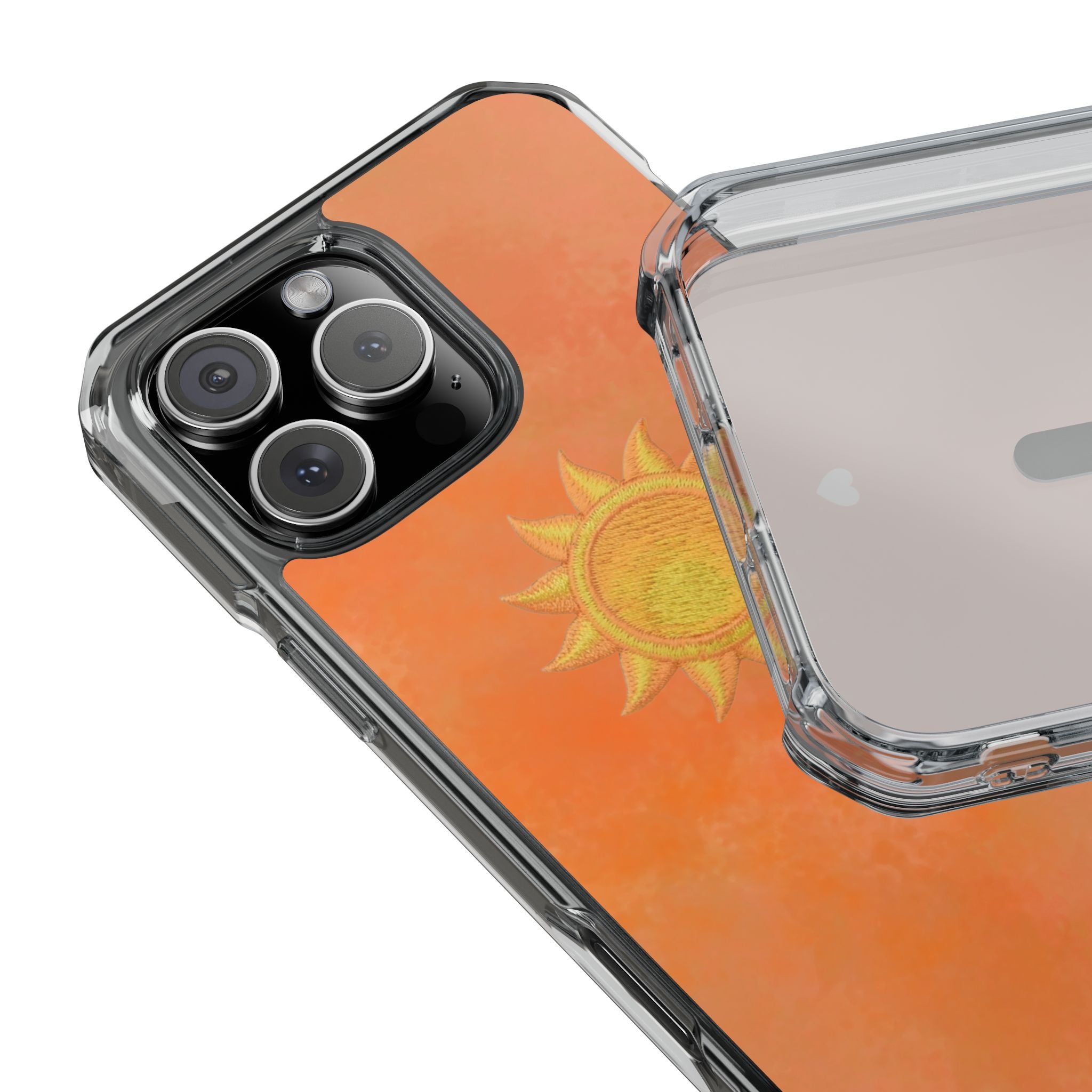Sun Watercolor MagSafe® Clear Impact Case - iPhone models 14 to 17