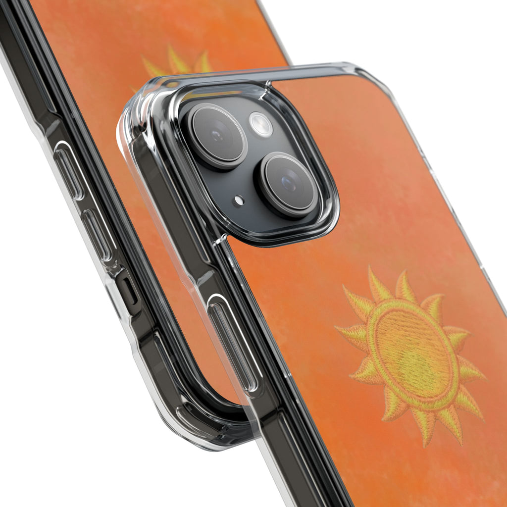 Sun Watercolor MagSafe® Clear Impact Case - iPhone models 14 to 17
