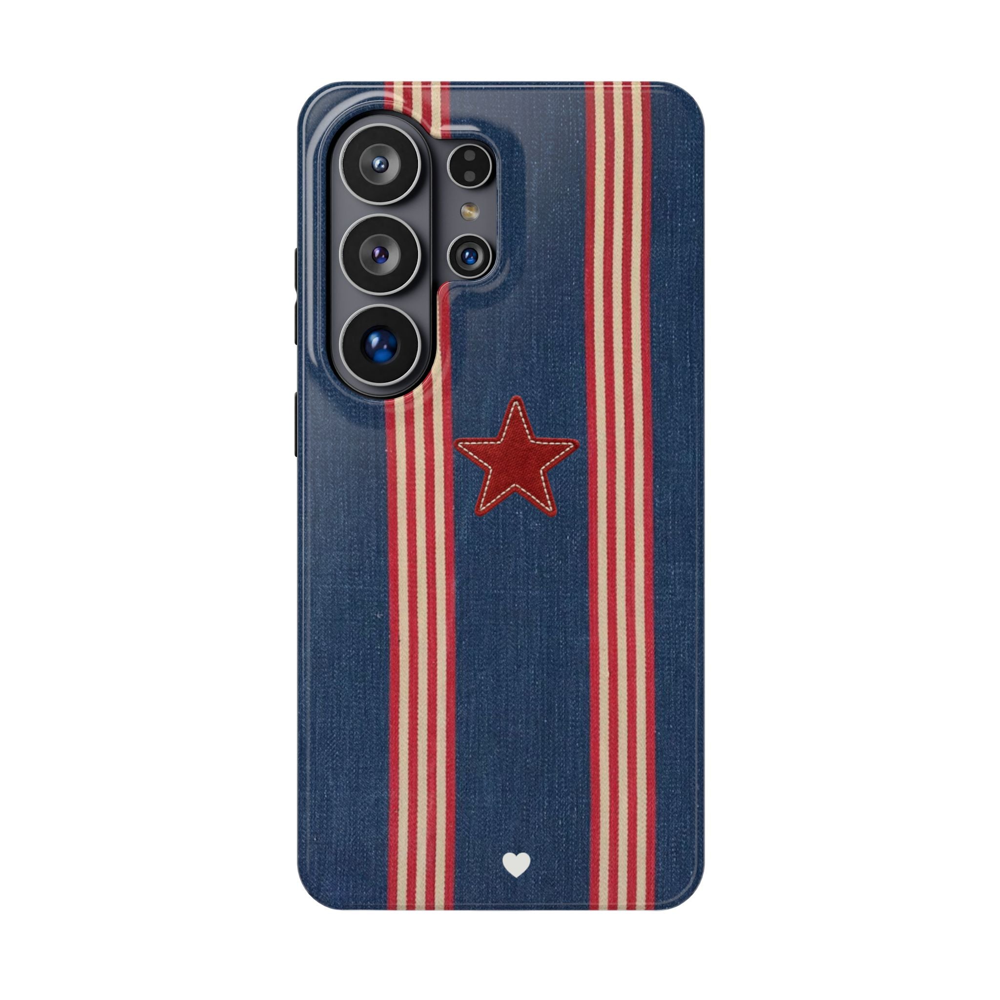 Denim Star Racer Phone Case