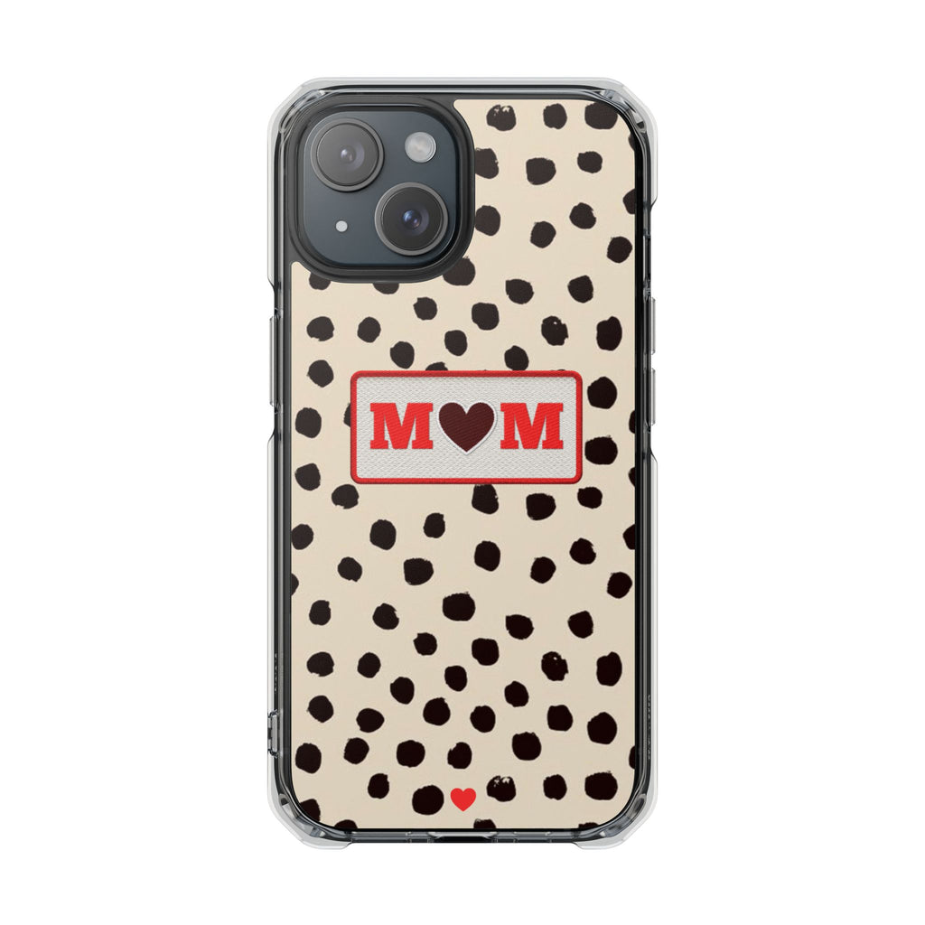 I Love Mom Phone Case - MagSafe®-Compatible - iPhone models 15 to 17