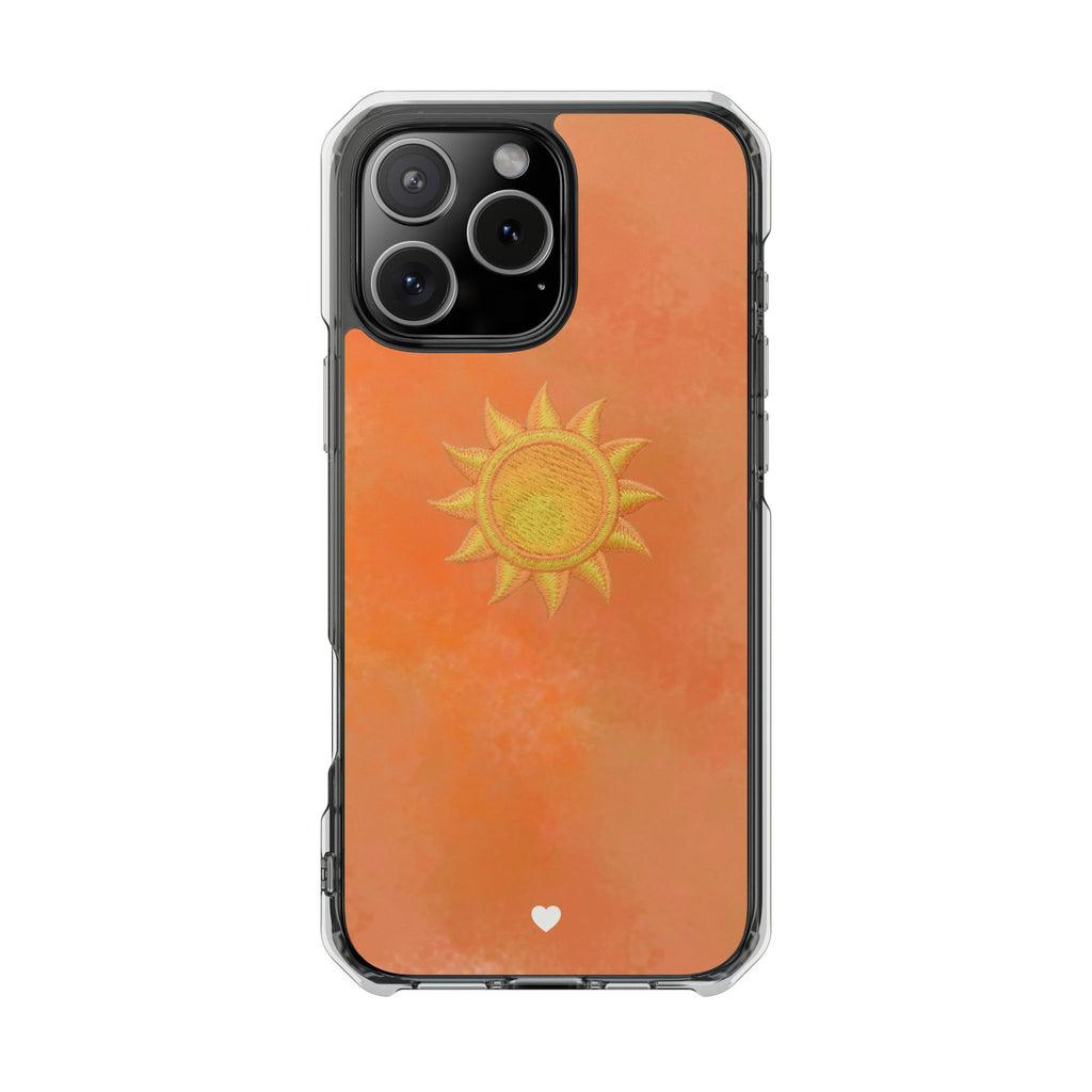 Sun Watercolor MagSafe® Clear Impact Case - iPhone models 14 to 17