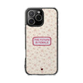 The Future Is Female Phone Case | MagSafe Clear Impact Case - iPhone 15 to 17 models
