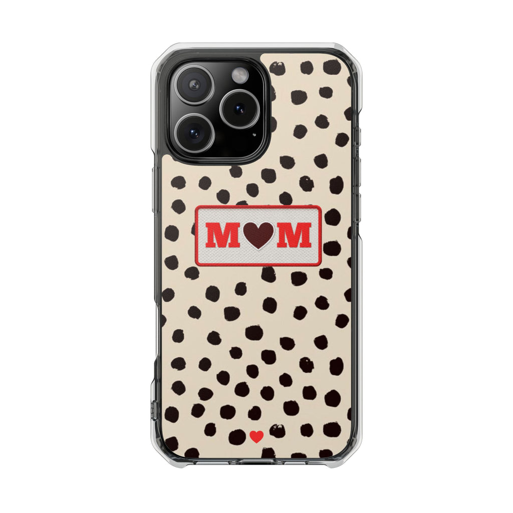 I Love Mom Phone Case - MagSafe®-Compatible - iPhone models 15 to 17