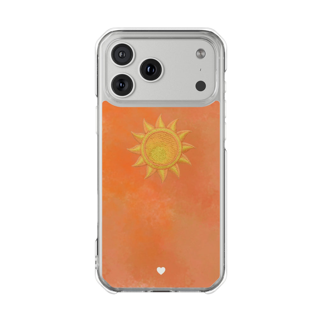 Sun Watercolor MagSafe® Clear Impact Case - iPhone models 14 to 17