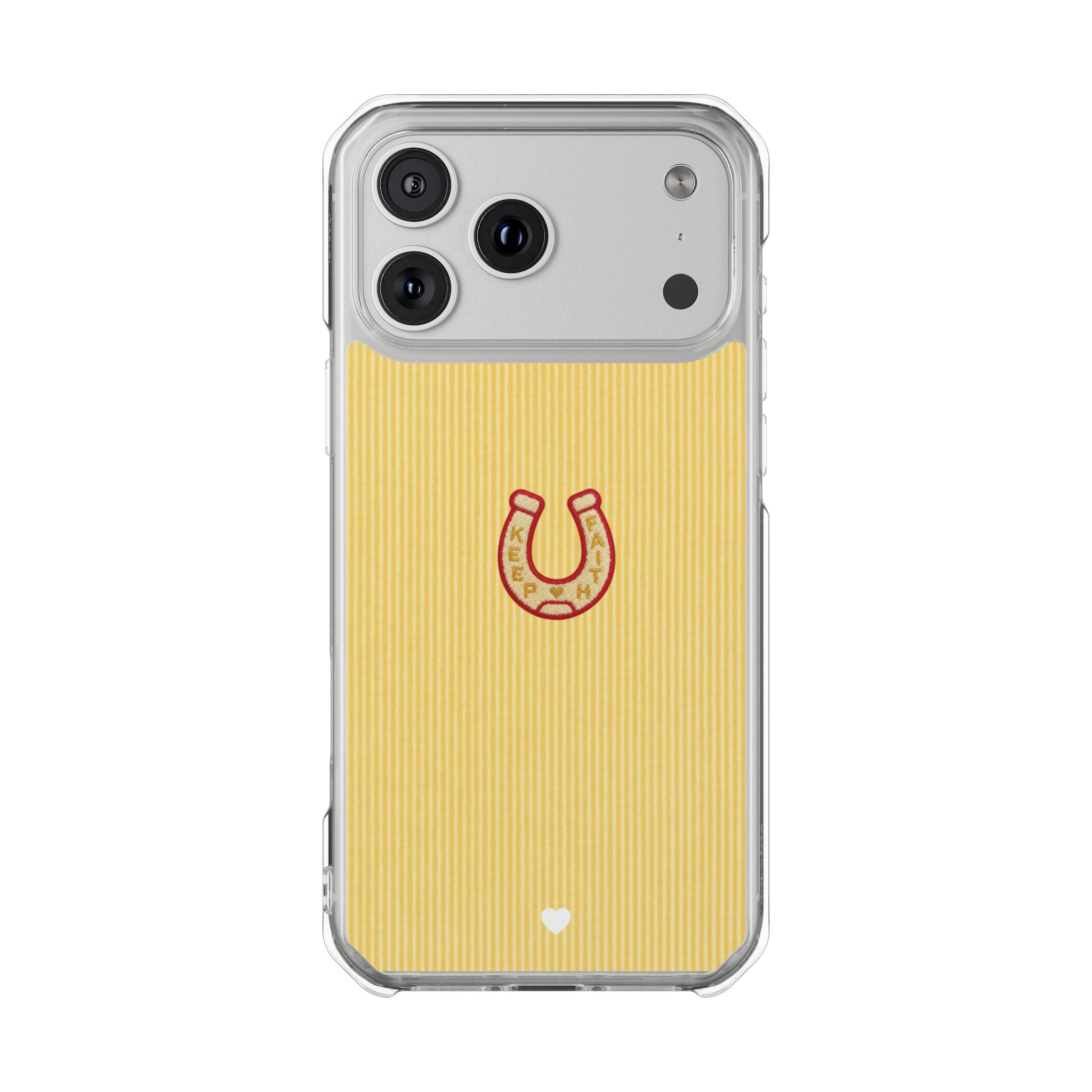 Keep Faith Horseshoe Phone Case