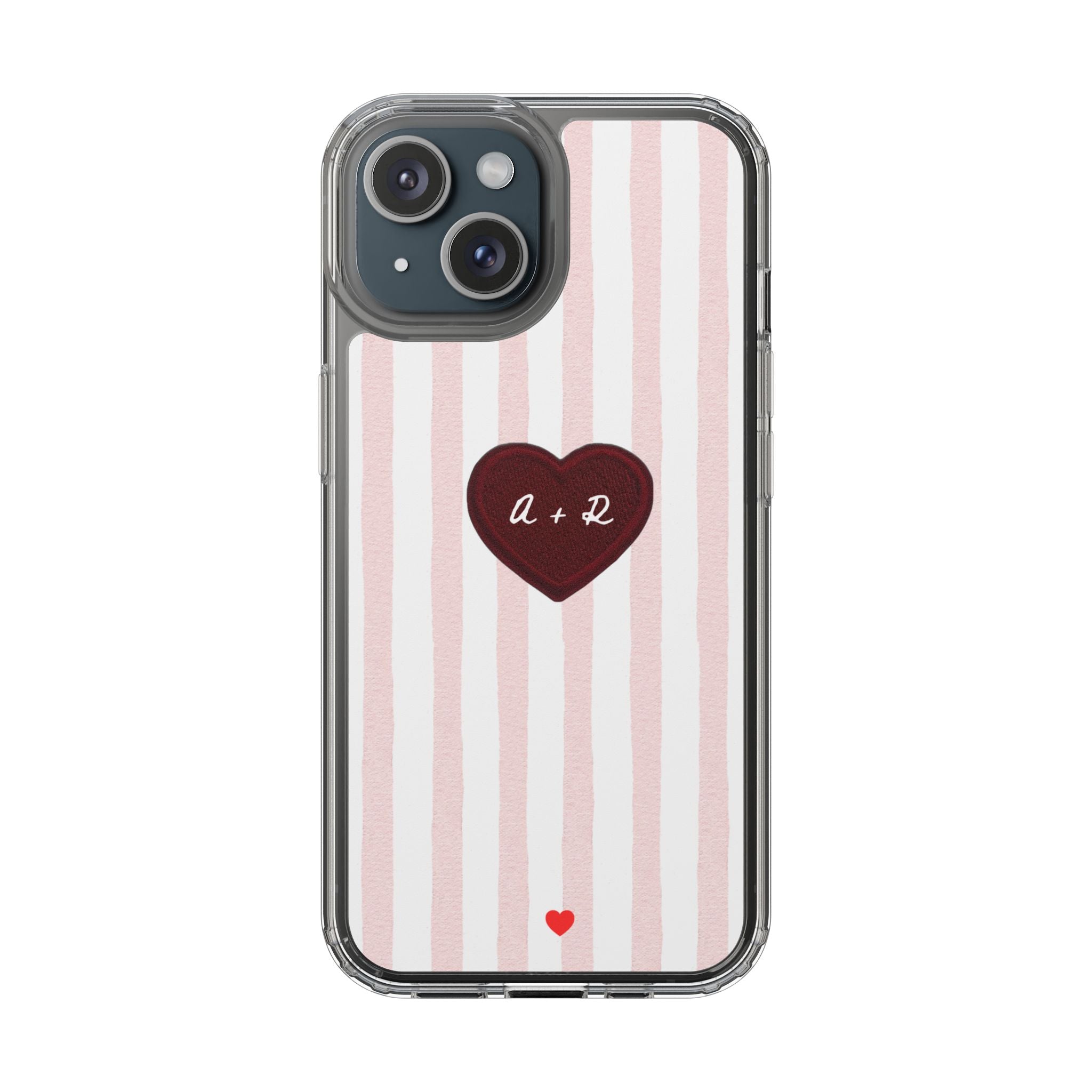 Personalized Couple Initials Phone Case - iPhone Case - iPhone Models 12 to 17