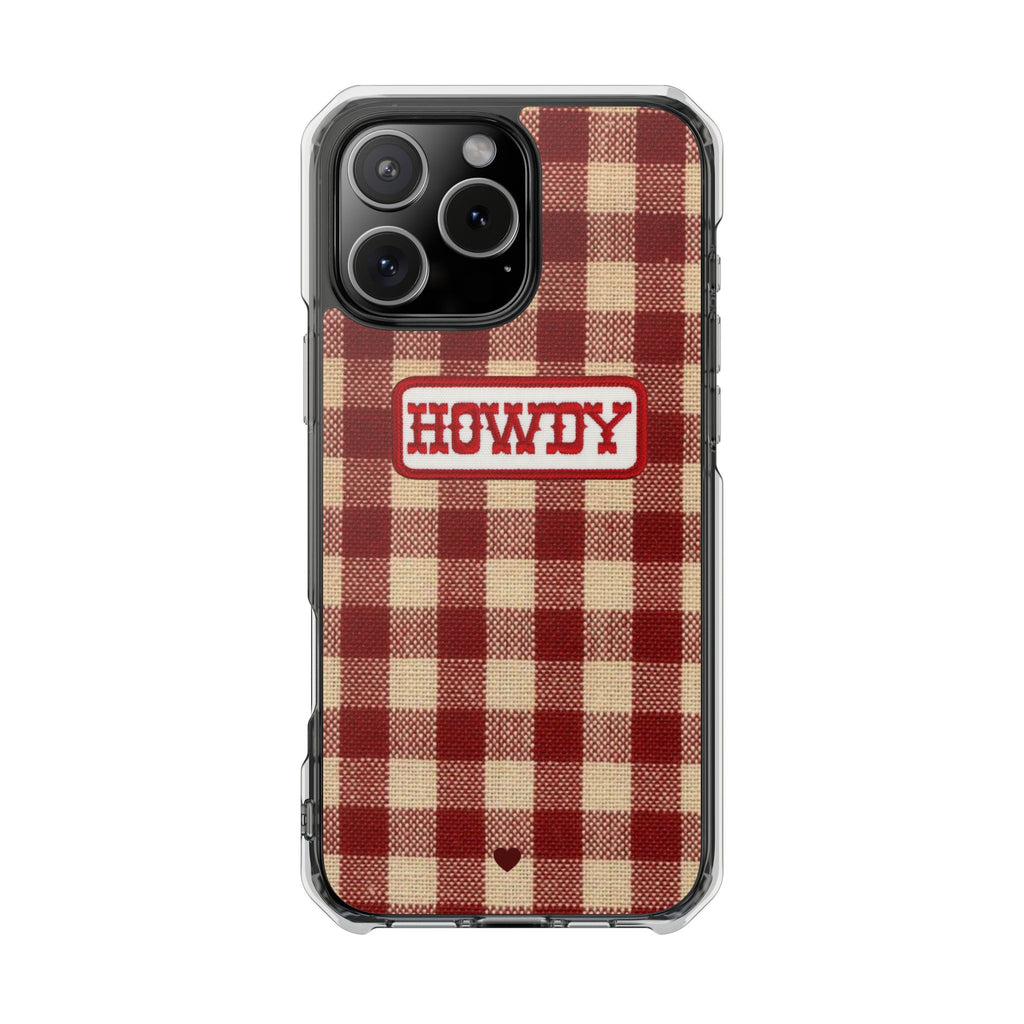 Howdy Cowgirl Horse Phone Case - iPhone Models 15 to 17