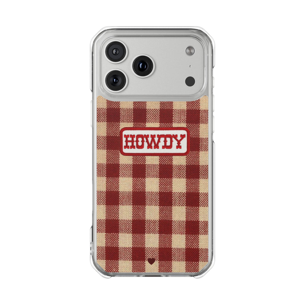 Howdy Cowgirl Horse Phone Case - iPhone Models 15 to 17