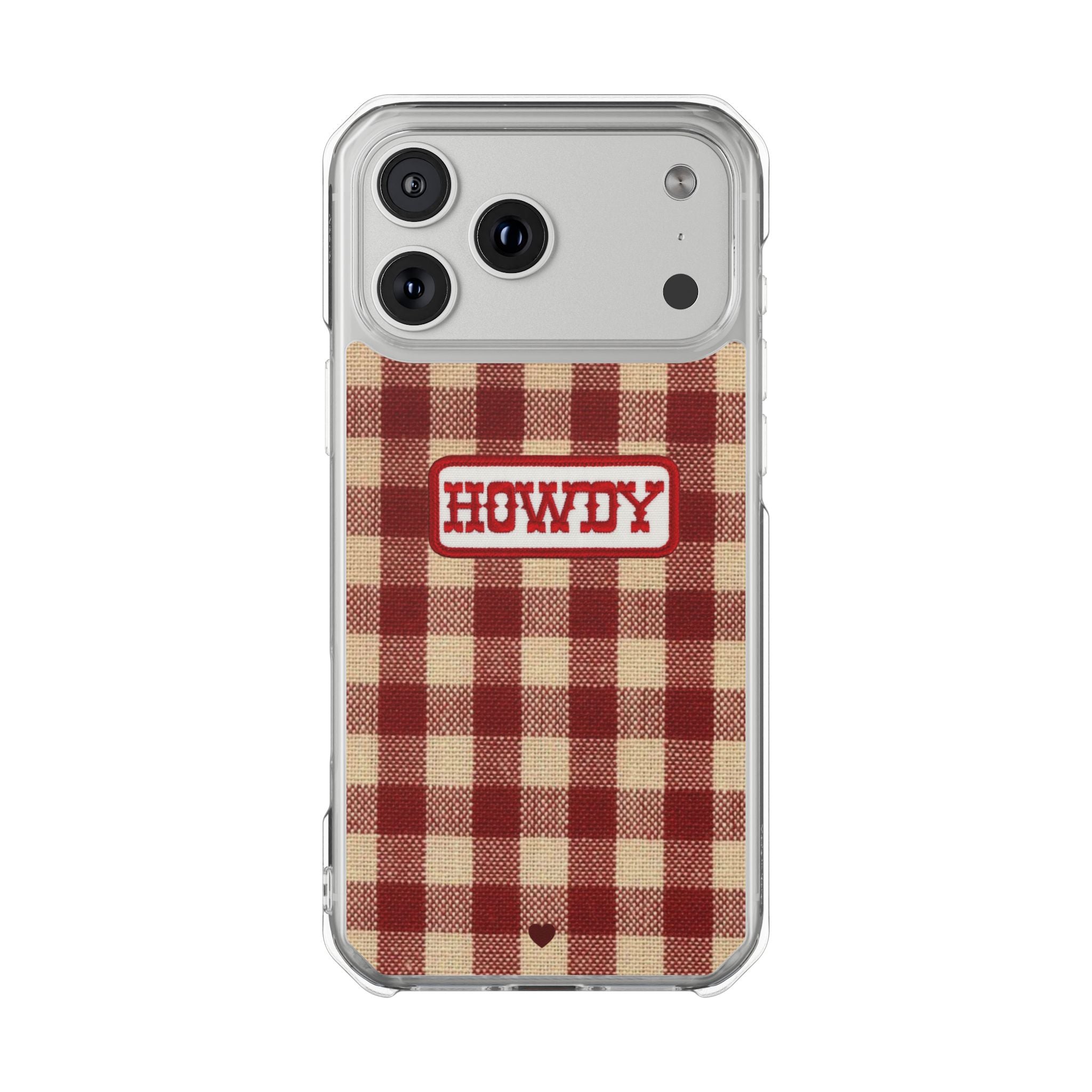 Howdy Cowgirl Horse Phone Case - iPhone Models 15 to 17