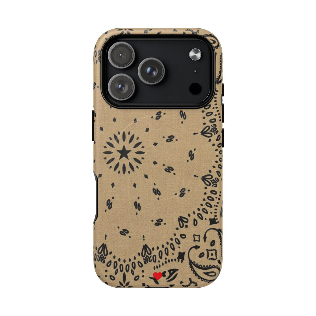 The Tan Bandana Phone Case