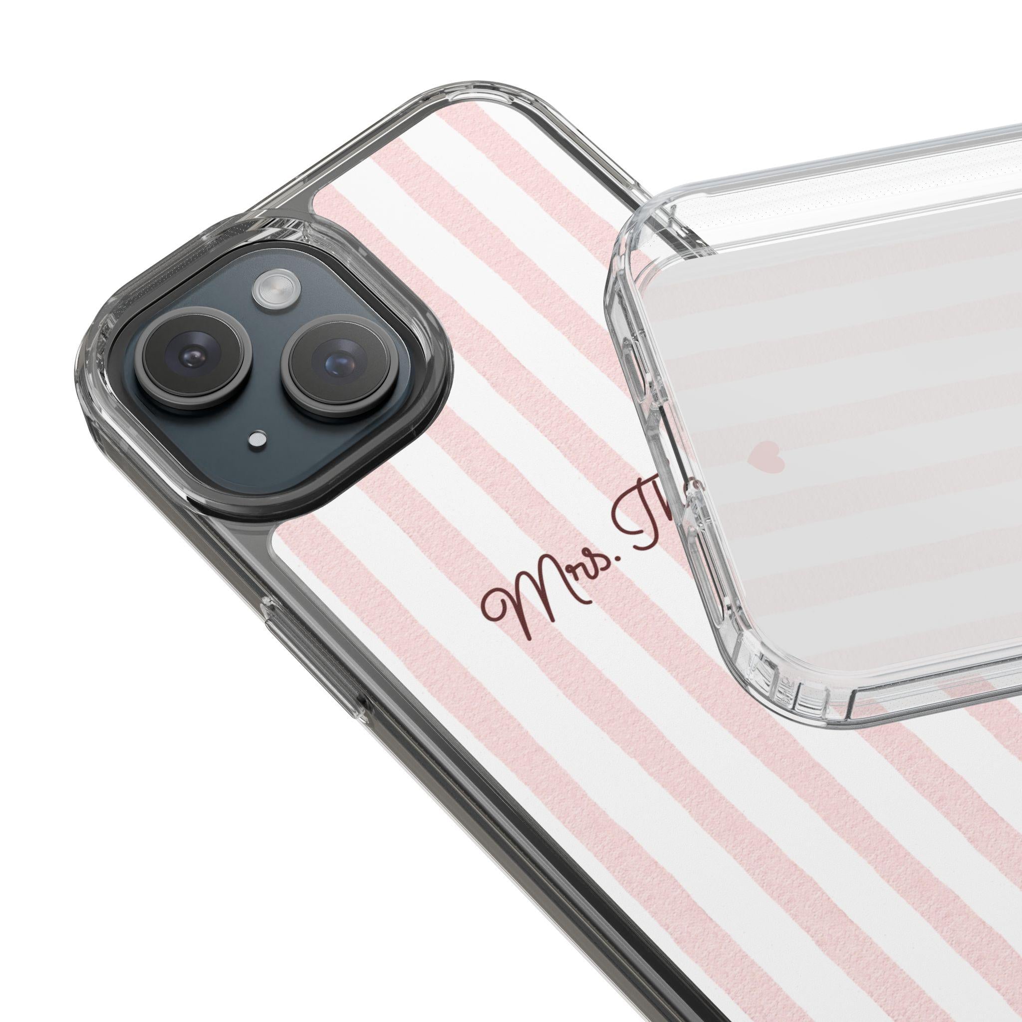 Custom Mrs. Phone Case - iPhone Case - Models 12 to 17